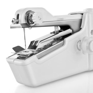Macchina da Cucire Elettrica Portatile per Uso Domestico, Mini Cucitrice Rapida e Pratica in Plastica dal Design Elegante e alla Moda - Product Image 4