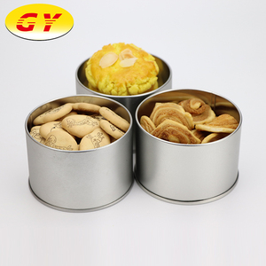 Hộp thiếc đựng thực phẩm, hộp thiếc tròn đựng bánh quy - Product Image 4