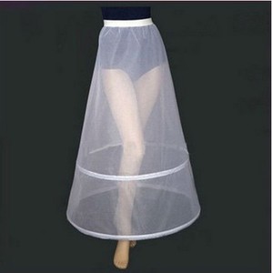 2 Cerchi Da Sposa delle donne Della Caviglia-Lunghezza Sottoveste Abito Da Sposa Crinolina Sottogonna WF945 - Product Image 2