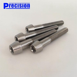 Chine usine fabrication conique à tête <span class=keywords><strong>creuse</strong></span> vis en titane - Product Image 2