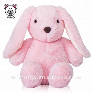 Nhãn Hiệu riêng Đáng Yêu Trắng Bunny <span class=keywords><strong>Rabbit</strong></span> Sang Trọng Mềm Mại Đồ Chơi Thời Trang Mới 2019 Quà Tặng Lễ Phục Sinh Dễ Thương Dài Tai Sang Trọng Thú Nhồi Bông Thỏ đồ chơi - Product Image 3