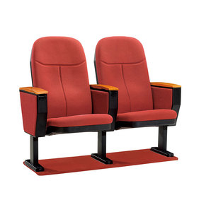 Silla de Cine Cómoda de Fábrica, Diseño Moderno, Muebles de Teatro de Tela y Plástico para Salón, Escuela, Auditorio, Iglesia - Product Image 2