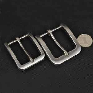 <span class=keywords><strong>Boucle</strong></span> de <span class=keywords><strong>ceinture</strong></span> 38mm en acier inoxydable brossé pour l'artisanat du cuir - Product Image 4