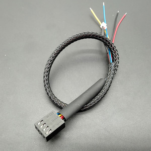 定制保护套管 1 至 2 <span class=keywords><strong>3</strong></span> 4 路风扇分配器扩展电缆 4 针 PWM 电缆 - Product Image 3