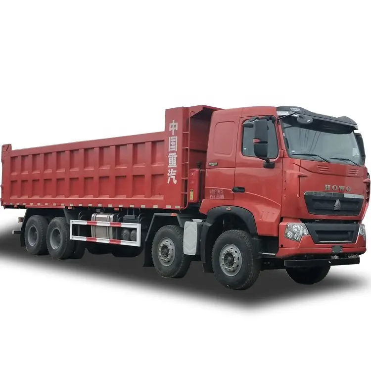10पहिया वाहन 8x4 निर्माण मक अयस्क कचरा पत्थर परिवहन टिपर सिनोट्रुक हॉवो डंप ट्रक