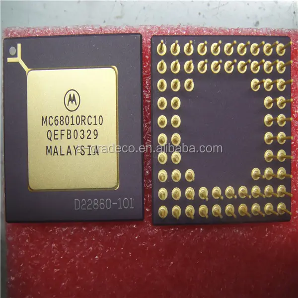 MC68010RC10マイクロプロセッサー、32ビット、68ピン、セラミック、PGA