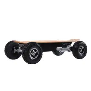 YongKang 2600W 4WD World's Fastest Big Wheel 30mph Adult Sport Off-road Electric Skateboard With Removable Battery