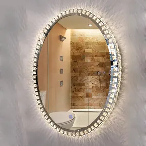2018 CE מודרני אמבטיה אמבט LED מגע חכם מראה קיר אור מנורה
