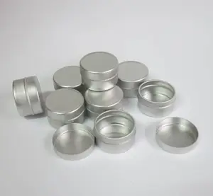 Mini 5g Aluminium glas Teedose Box für Lippen balsam und andere Aufbewahrung zwecke