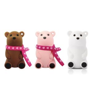 Gratis Monster Silicon Cartoon Ijsbeer Ontwerp Usb Flash Drives, Silicon Cartoon Usb Pen Drives, silicon Bear Vorm Usb Thumb Drive - Product Image 4