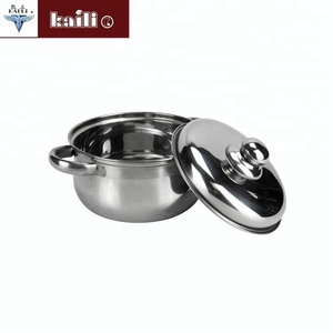 Espesar la parte inferior <span class=keywords><strong>3</strong></span>/5 capa de acero inoxidable utensilios de cocina olla - Product Image 3