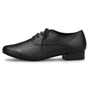 <span class=keywords><strong>Zapatos</strong></span> <span class=keywords><strong>de</strong></span> <span class=keywords><strong>Baile</strong></span> Latino para Hombre L148 con Correa <span class=keywords><strong>de</strong></span> Cuero Clásica - Product Image 2