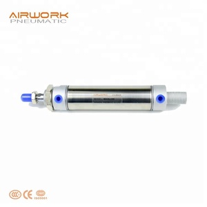 MA In Acciaio Inox di Lavoro A Doppio Effetto doppio effetto Piccola rotonda corpo pneumatic air cilindri - Product Image 1