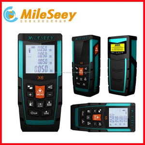 El más nuevo diseño <span class=keywords><strong>cinta</strong></span> métrica láser medidor de distancia láser china <span class=keywords><strong>precios</strong></span> Mileseey X6 50 m digital altura medida - Product Image 4