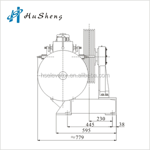 लिफ्ट कर्षण मशीन YJ200 लिफ्ट भागों, - Product Image 2