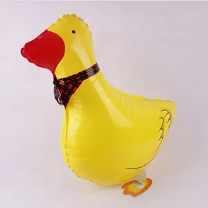 wholesale helium foil Pet walking animal Balloons Farm Animals duck walking balloons