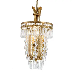 luxury k9 crystal chandelier pendant lamp Combination lights lightings bird house latern Villa/hotel/palace/royal