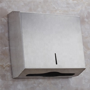 Distributeur de <span class=keywords><strong>papier</strong></span> <span class=keywords><strong>toilette</strong></span> mural verrouillable en acier inoxydable nickelé, écologique et moderne, pour usage commercial - Product Image 4