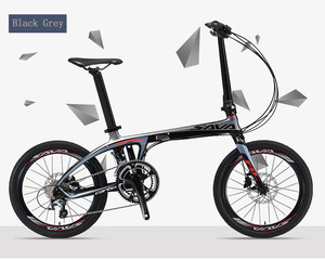 Venta al por mayor estilo 20 pulgadas de doble disco de freno de carbono plegable bicicleta para venta - Product Image 4