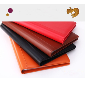 Cuero de la pu de <span class=keywords><strong>A4</strong></span> cartera caso reunión carpeta con bolsillo - Product Image 5