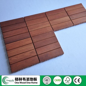 Plancher de bois dur Offre Spéciale de Kempas 30mm Bois de Kempas de Malaisie, plancher de bois dur de Kempas - Product Image 6