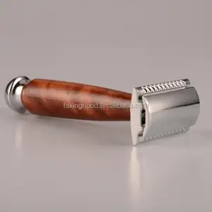 Yaqi men shaving razor 5 blade razor cartridges metal shaving custom razor handle