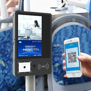 Nhận diện khuôn mặt NFC đọc vé xe buýt xác nhận xe buýt với thẻ khách hàng thân thiết hiển thị - Product Image 4
