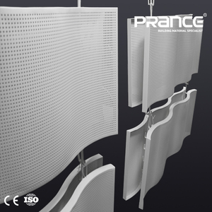Di Alluminio decorativo Impiallacciatura di Pannelli del Soffitto per <span class=keywords><strong>Metro</strong></span> - Product Image 5