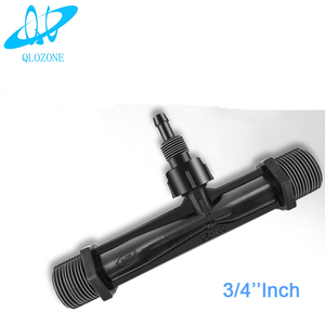 Iniettore Venturi per Ozono Qlozone PVDF da 1/2 Pollice, Tubo Venturi da 2 Pollici, Miscelatore Gas-Liquido 500L/H Certificato ISO9001 CE - Product Image 2