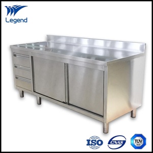 Table de travail de boulangerie en acier inoxydable 304 démontable, réglable en hauteur, garantie 10 ans, marque <span class=keywords><strong>XINCHAO</strong></span>, vente en gros directe usine Chine - Product Image 3