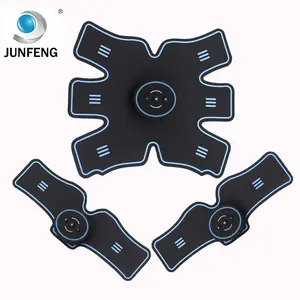Gran oferta, almohadillas masajeadoras de entrenamiento muscular ABS recargables, herramienta de Fitness corporal Facial para cuello, hombro, cintura, pierna, mano, cuidado de los pies - Product Image 1