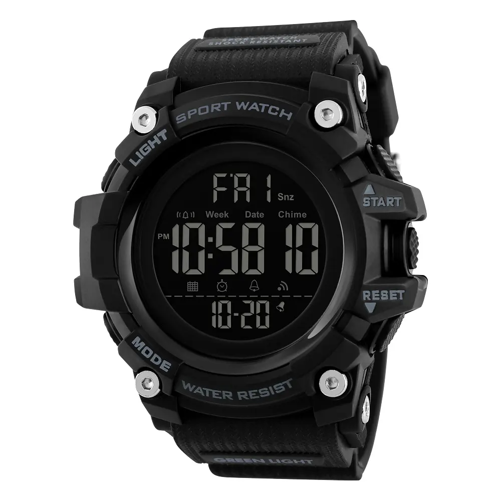 SKMEI 1384 Men Digital Movement Wrist Watch Fashion Casual Sport Plastic Brand Analog Watches