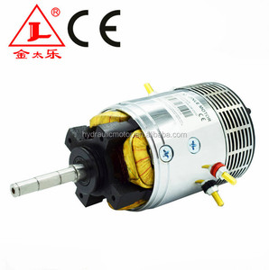 Motor dc hidráulico de 24v 900w 0.9kw com sistema de trabalho s1