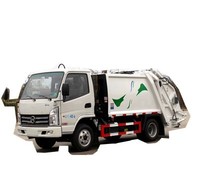 Camions à ordures KAMA 5M3/camion compacteur à ordures à vendre