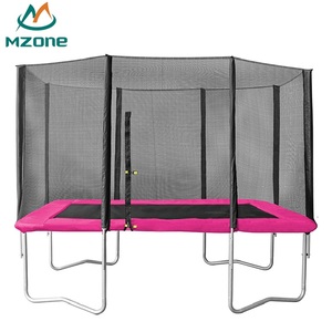 Mzone 8x12ft Cheap <strong>Rectangle</strong> <strong>Trampoline</strong> With Enclosure - Product Image 4