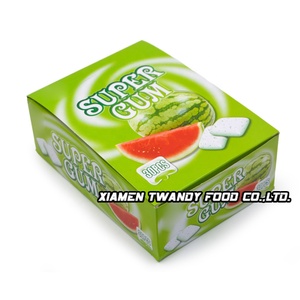 Grosir kustom 4 buah rasa semangka Jam hati <span class=keywords><strong>Super</strong></span> mengisi permen karet permen karet - Product Image 2