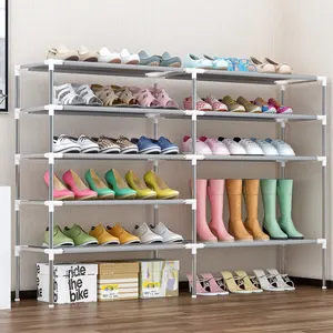 Suoernuo k30606 lager space 50 pair shoe rack organizer schuh regal