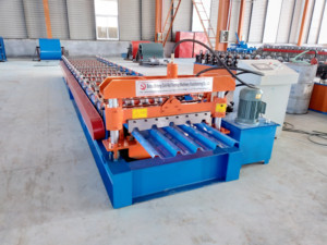 Tấm lợp kẽm trang trí bảng tường thép làm máy ibr tấm lợp Máy làm - Product Image 2