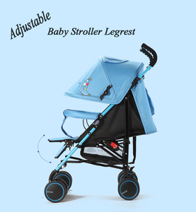 Nouveau assortie oxford matériel bébé poussette type parapluie poignée <span class=keywords><strong>landau</strong></span> pour bébé cadeau de noël poussette - Product Image 2