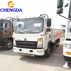 Chinesisch Bester Preis SINOTRUK Howo 4x2 3T 4T 5T Mini Cargo Van Truck Zum Verkauf