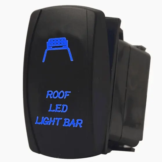 PrintedまたはLaser Symbols Code Rocker Switch With LED Lights & 4 × 4スイッチ