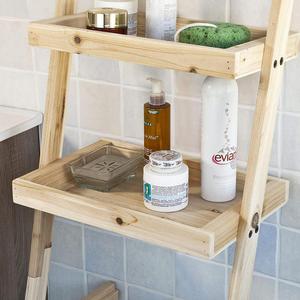 KỆ BẬC THANG Với 3 Kệ Lưu Trữ & 1 Giỏ Giặt Có Thể Tháo Rời, Cản Trở Dễ Dàng Mở - Product Image 6