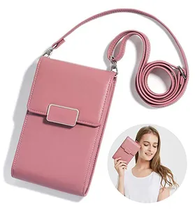 Crossbody della Borsa del Sacchetto di Frizione Mini Tasca Del Telefono Delle Cellule Del Sacchetto Della Borsa del Supporto di Carta di Credito Del Raccoglitore per le Ragazze Le Donne