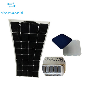 Tấm Năng Lượng Mặt Trời Linh Hoạt 100W, Tấm Năng Lượng Mặt Trời Uốn Cong 12V Màng Silicon Vô Định Hình Thiết Kế Theo Yêu Cầu - Product Image 5