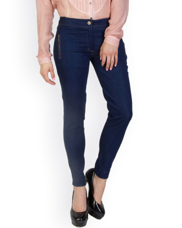 2019 donne blu Jeggings Jeans senza tasche posteriori| Alibaba.com
