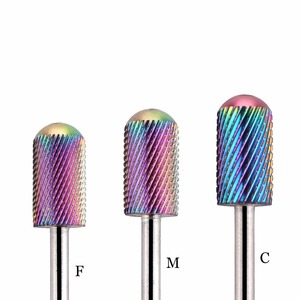 Forets en carbure de tungstène de haute qualité, 10 pièces, mèches de fraise en céramique et en diamant, outils de polissage des ongles, pédicure et manucure - Product Image 1