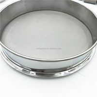 Malha de arame de aço inoxidável filtro de pó 60 2mm 4 milímetros 3mm 1mm solo peneira de malha para laboratório teste peneira