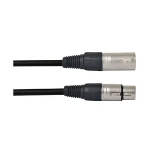 DMX001-25FT Audio Pro Akurasi Tinggi Kabel DMX XLR 3P XLR Kualitas Tinggi dengan Konduktor OFC