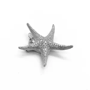 Nhà Cung Cấp Trung Quốc Tùy Chỉnh Phụ Nữ Trang Sức Ngọc Trai Vòng Cổ Với 925 Sliver Starfish Charms Đối Với Necklace Pendant Making