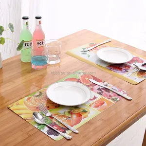 Laser Tischset Tischdecke weiche umwelt freundliche Silikon Tisch matte, Tasse Untersetzer, Kaffeetasse Pad China Lieferant